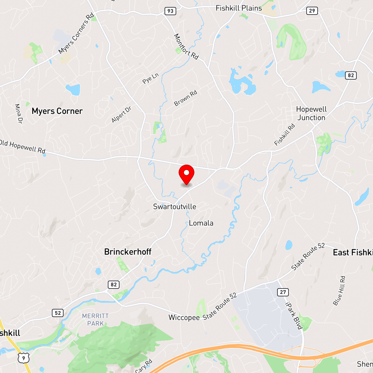 645745 Hopewell Junction NY ["Hauling"] map