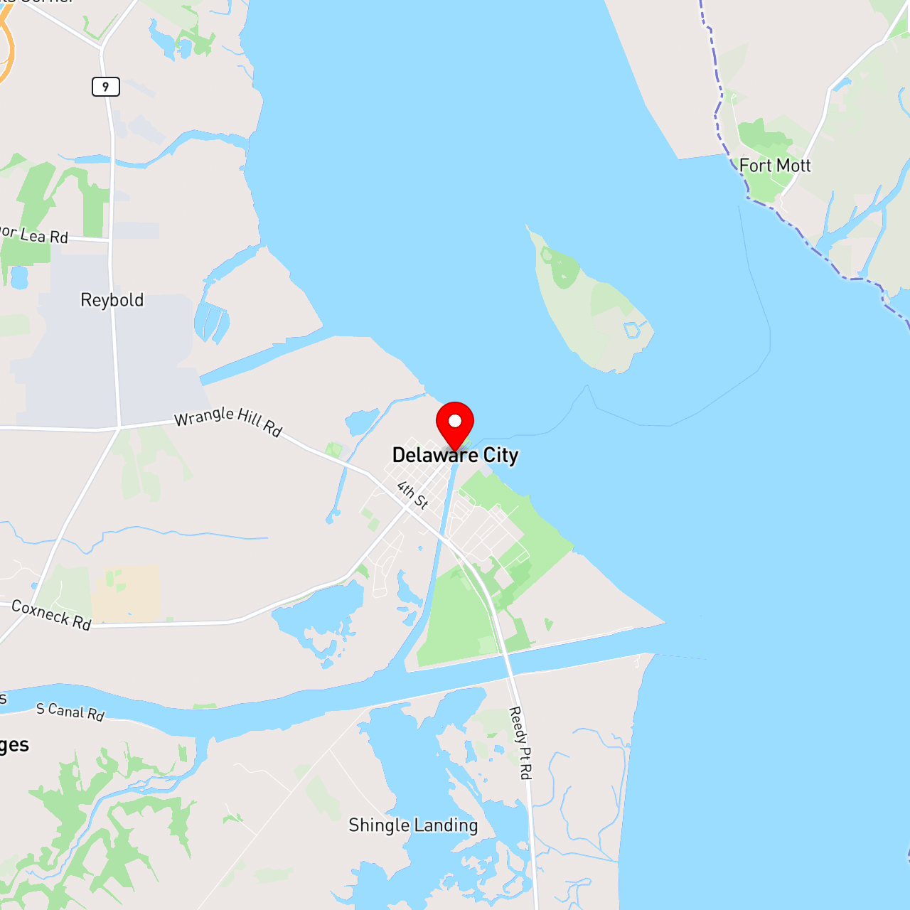 2868 New Castle DE ["Hauling"] map