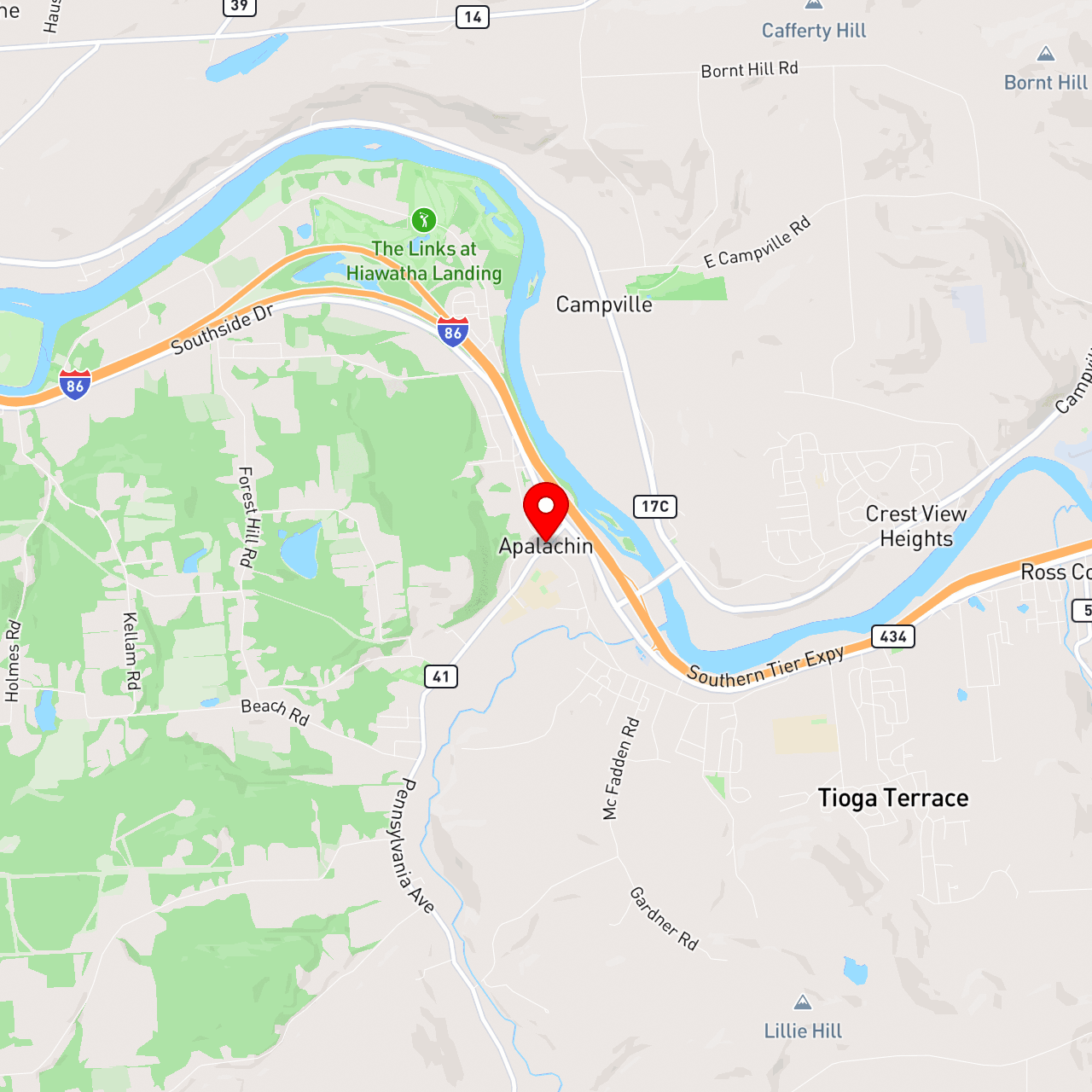 2587 Apalachin NY ["Recycling"] map