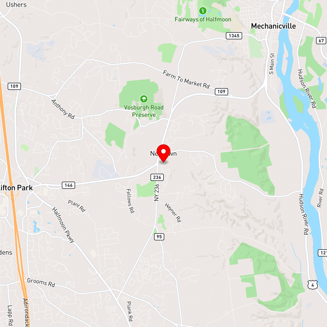 29661 Halfmoon NY ["Recycling"] map